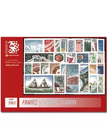 n° 1435/1467 - Timbre France Année complète (1965)