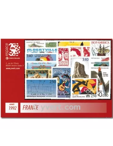 n° 2736/2784 - Timbre France Année complète (1992)