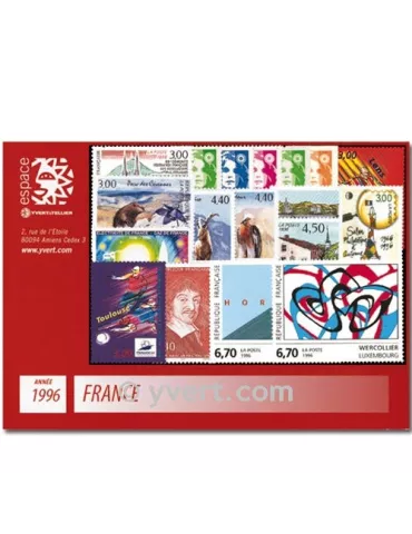 n° 2986/3041 - Timbre France Année complète (1996)