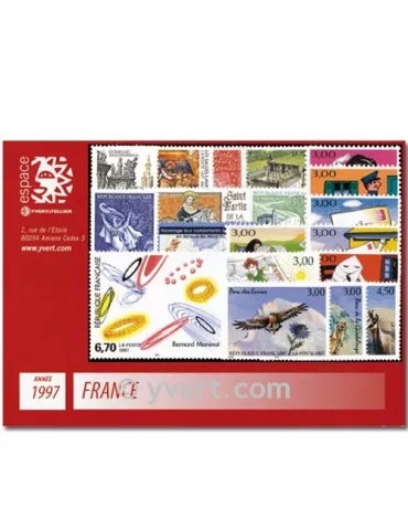 n° 3042/3128 - Timbre France Année complète (1997)