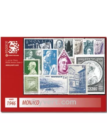 n° 274/300 - Timbre Monaco Année complète (1946)