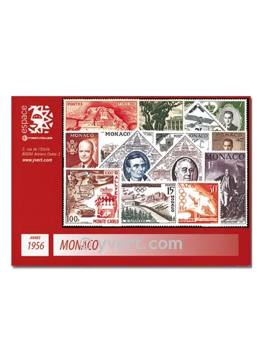 n° 441/477 - Timbre Monaco Année complète (1956)
