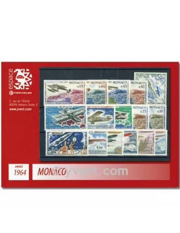 n° 636/663 - Timbre Monaco Année complète (1964)