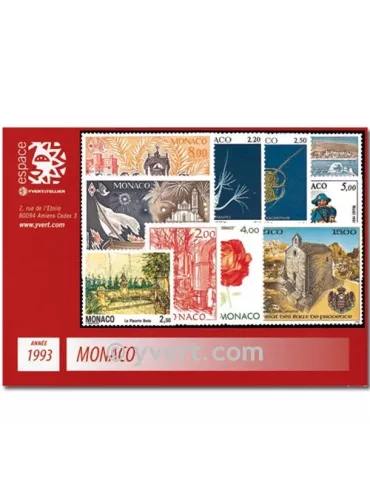 n° 1854/1914 - Timbre Monaco Année complète (1993)