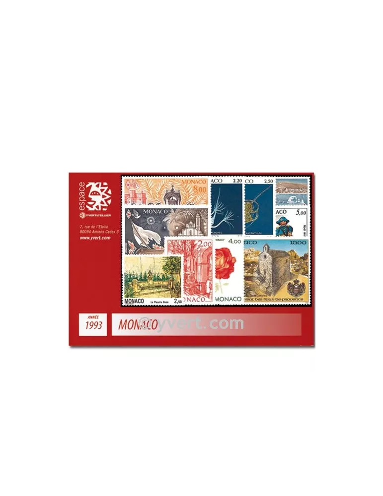 n° 1854/1914 - Timbre Monaco Année complète (1993)