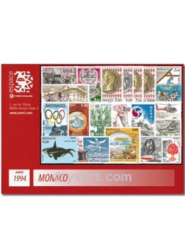 n° 1915/1970 - Timbre Monaco Année complète (1994)
