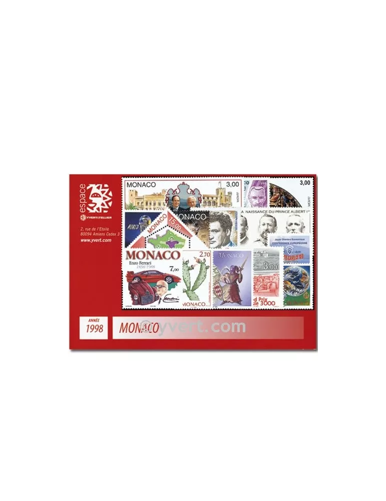 n° 2146/2185 - Timbre Monaco Année complète (1998)