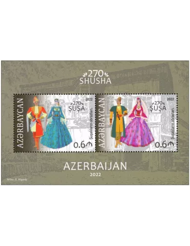 n° 262 - Timbre AZERBAIDJAN Blocs et feuillets