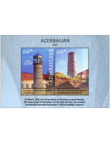 n° 266 - Timbre AZERBAIDJAN Blocs et feuillets