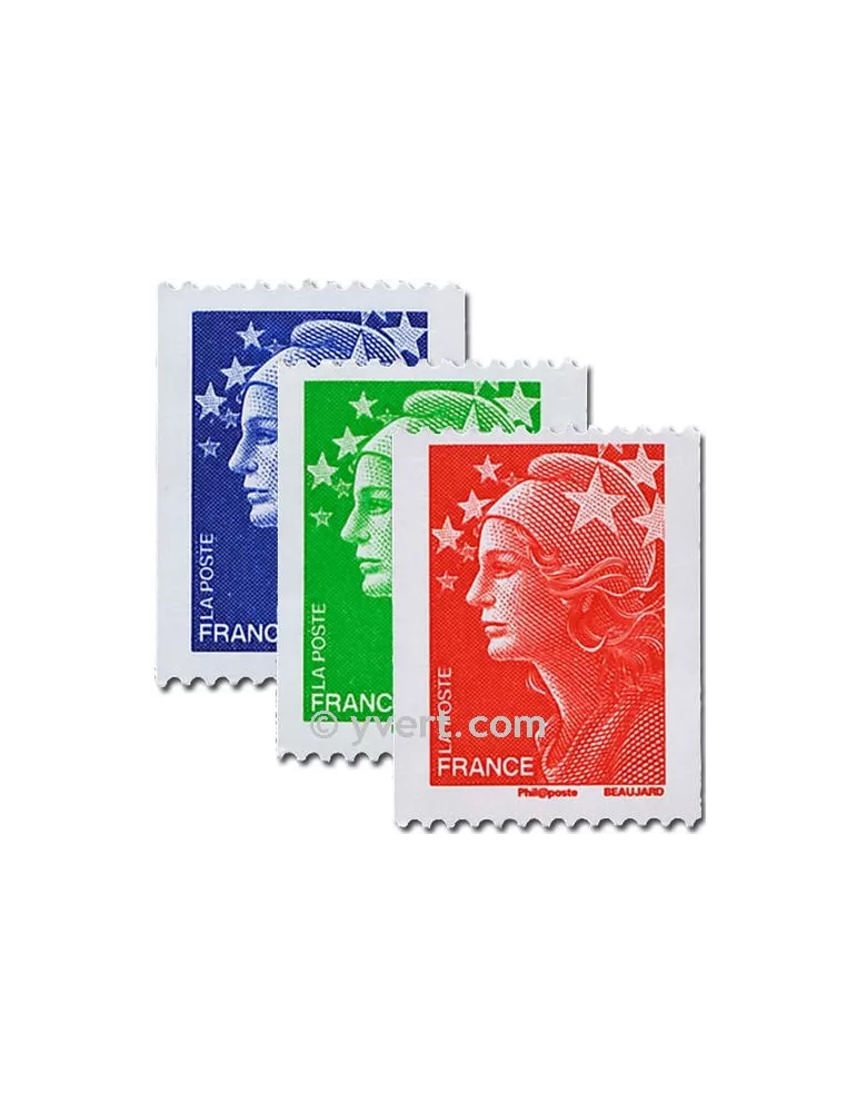 n° 219/221 - Timbre France Autoadhésifs