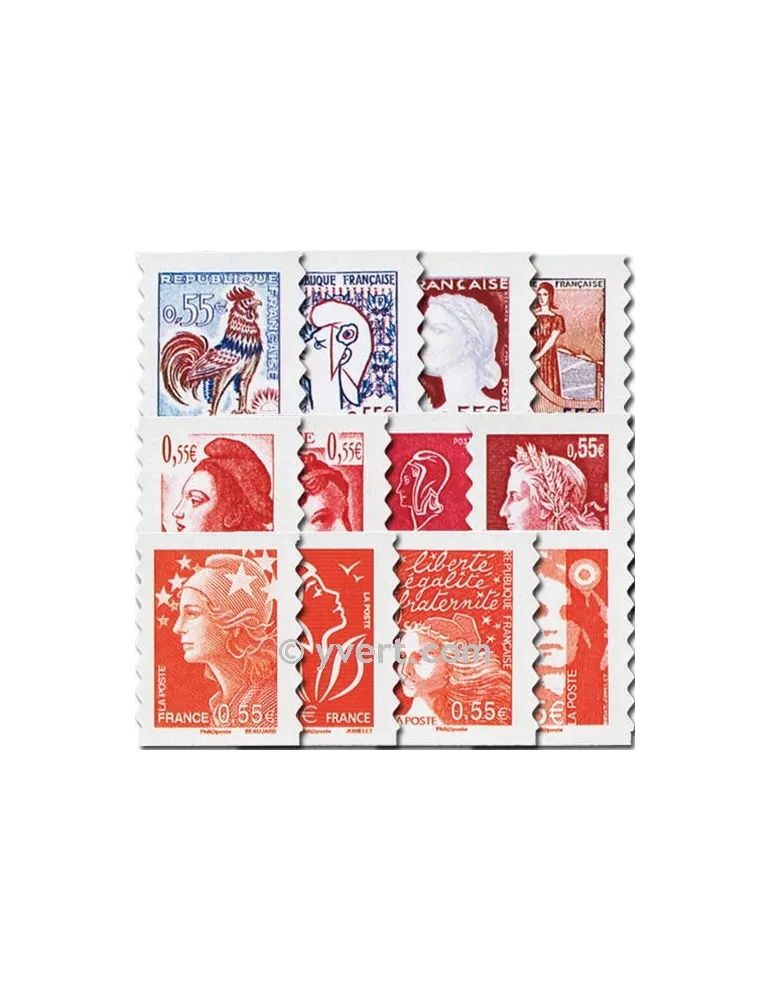 n° BC225 - Timbre France Autoadhésifs