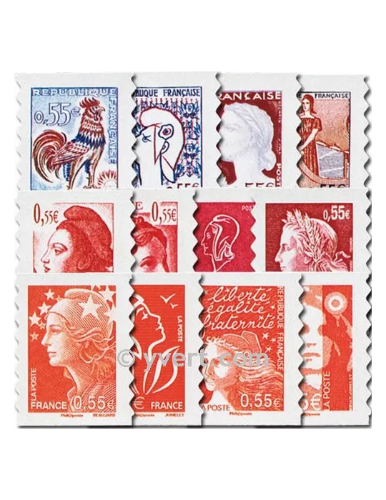 n° BC225 - Timbre France Autoadhésifs