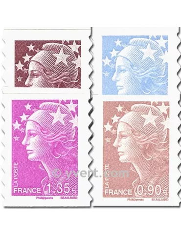 n° 286/290 - Timbre France Autoadhésifs