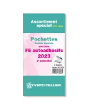 Assortiment de pochettes (double soudure) : 2023-2e sem. (Jeux Autoadhésifs)