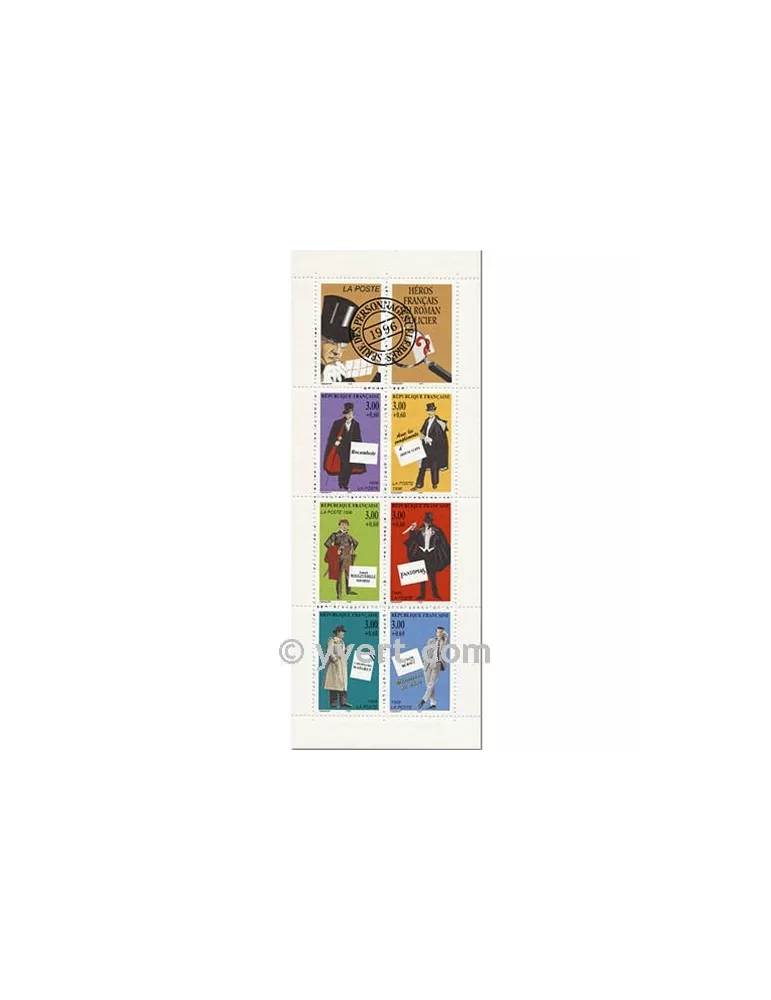 n° BC3031 - Timbre France Carnet Personnages célèbres