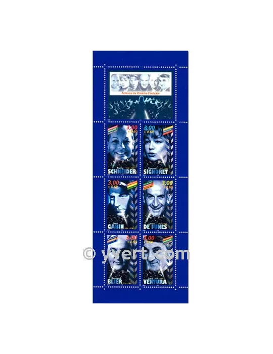 n° BC3193 - Timbre France Carnet Personnages célèbres