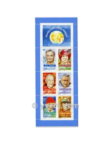 n° BC3348 - Timbre France Carnet Personnages célèbres