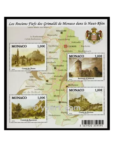 n° 98 - Timbre Monaco Bloc et feuillets