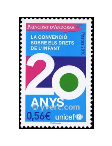 n° 688 - Timbre Andorre Poste