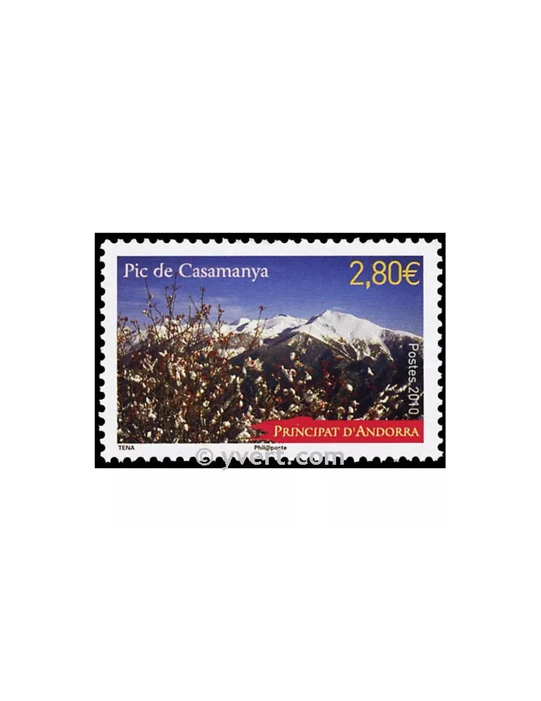 n° 689 - Timbre Andorre Poste