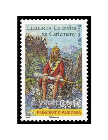 n° 693 - Timbre Andorre Poste