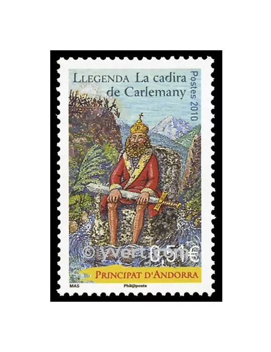 n° 693 - Timbre Andorre Poste
