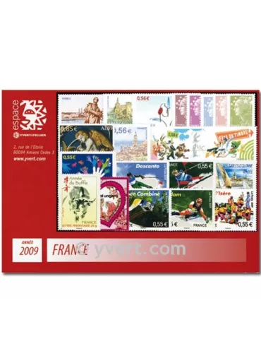 n° 4324/4430 - Timbre France Année complète (2009)