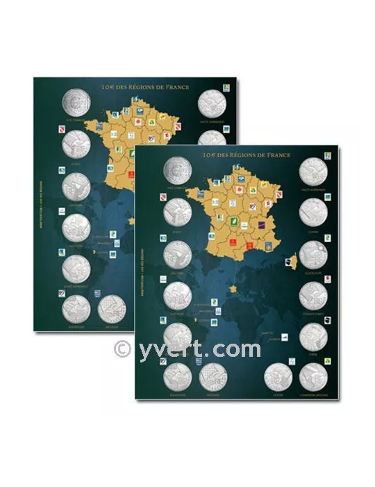 Recharges 10€ DES REGIONS - 2010