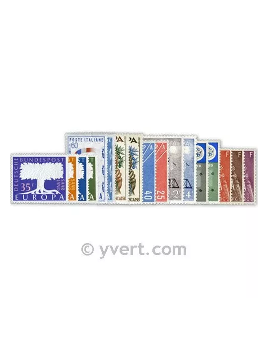 1957** - Année complète neuf EUROPA
