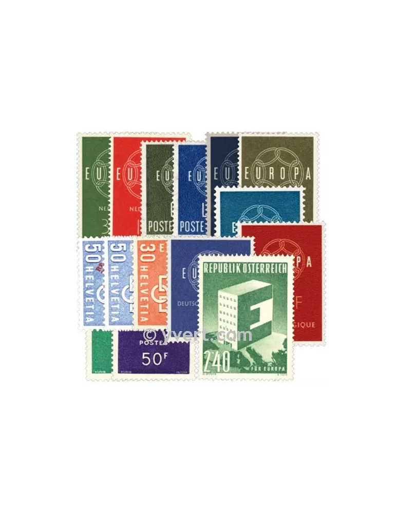 1959** - Année complète neuf EUROPA