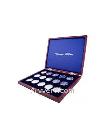 COFFRET NUMISMATIQUE - PERSONNAGES CELEBRES 2