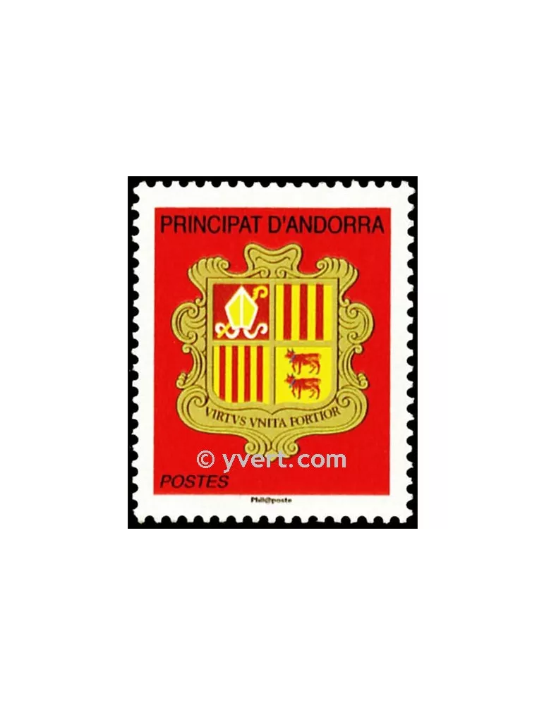 n° 701 - Timbre Andorre Poste