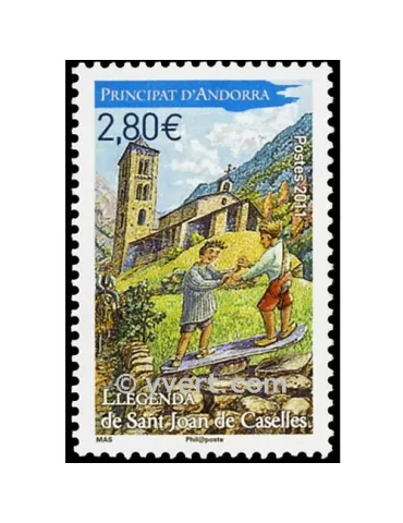 n° 704 - Timbre Andorre Poste