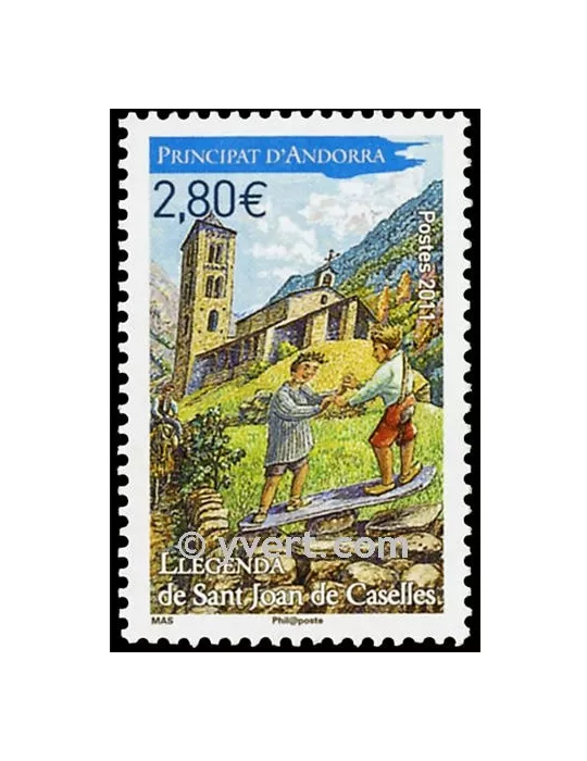 n° 704 - Timbre Andorre Poste
