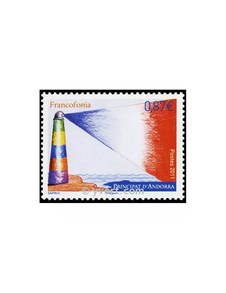 n° 705 - Timbre Andorre Poste