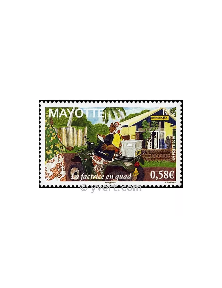 n° 240 - Timbre Mayotte Poste