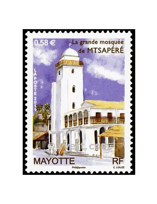n° 245 - Timbre Mayotte Poste