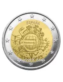 2 EURO COMMEMORATIVE 2012 : ESPAGNE (10e anniversaire de la mise en circulation deseuros)
