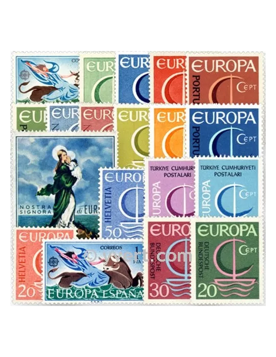 1966** - Année complète neuf EUROPA