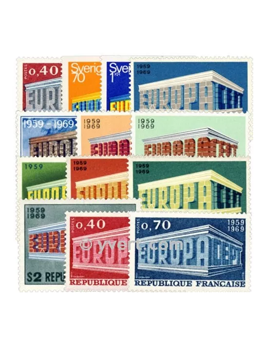 1969** - Année complète neuf EUROPA