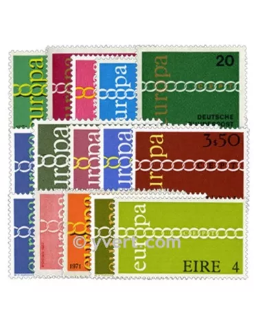 1971** - Année complète neuf EUROPA
