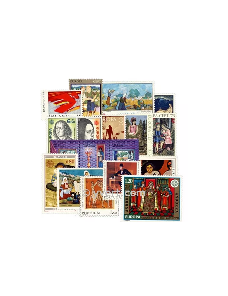 1975** - Année complète neuf EUROPA