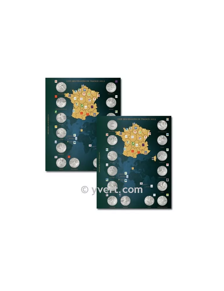 Recharges 10€ DES REGIONS - 2012