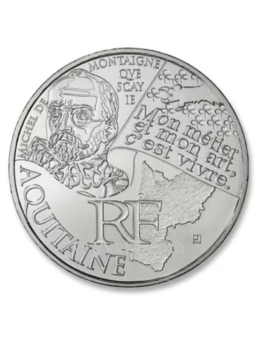 10€ DES REGIONS - Aquitaine - 2012