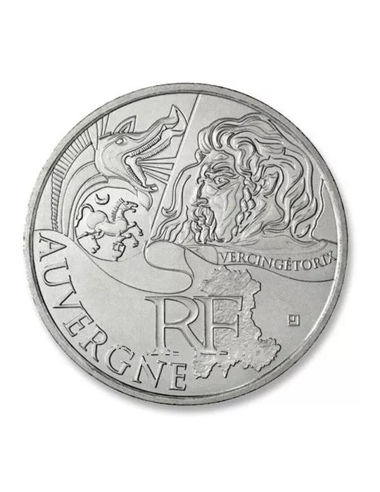 10€ DES REGIONS - Auvergne - 2012