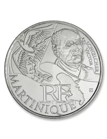 10€ DES REGIONS - Martinique - 2012