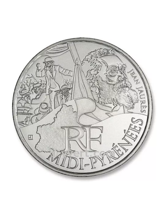 10€ DES REGIONS - Midi Pyrénées - 2012