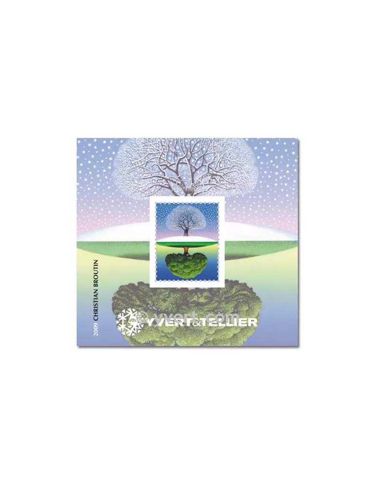 n° 2 - Timbre France Bloc Yvert et Tellier (BROUTIN)