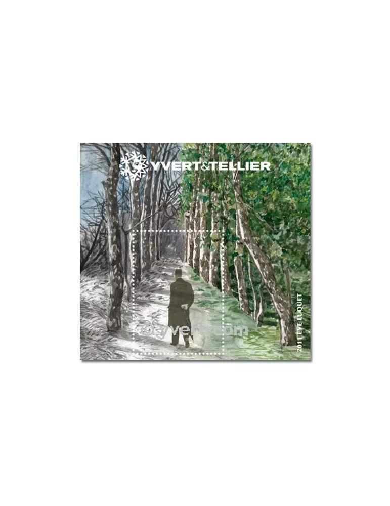 n° 4 - Timbre France Bloc Yvert et Tellier (LUQUET)