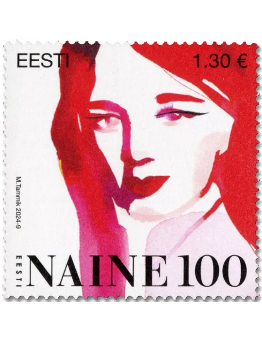 n° 1008 - Timbre ESTONIE Poste
